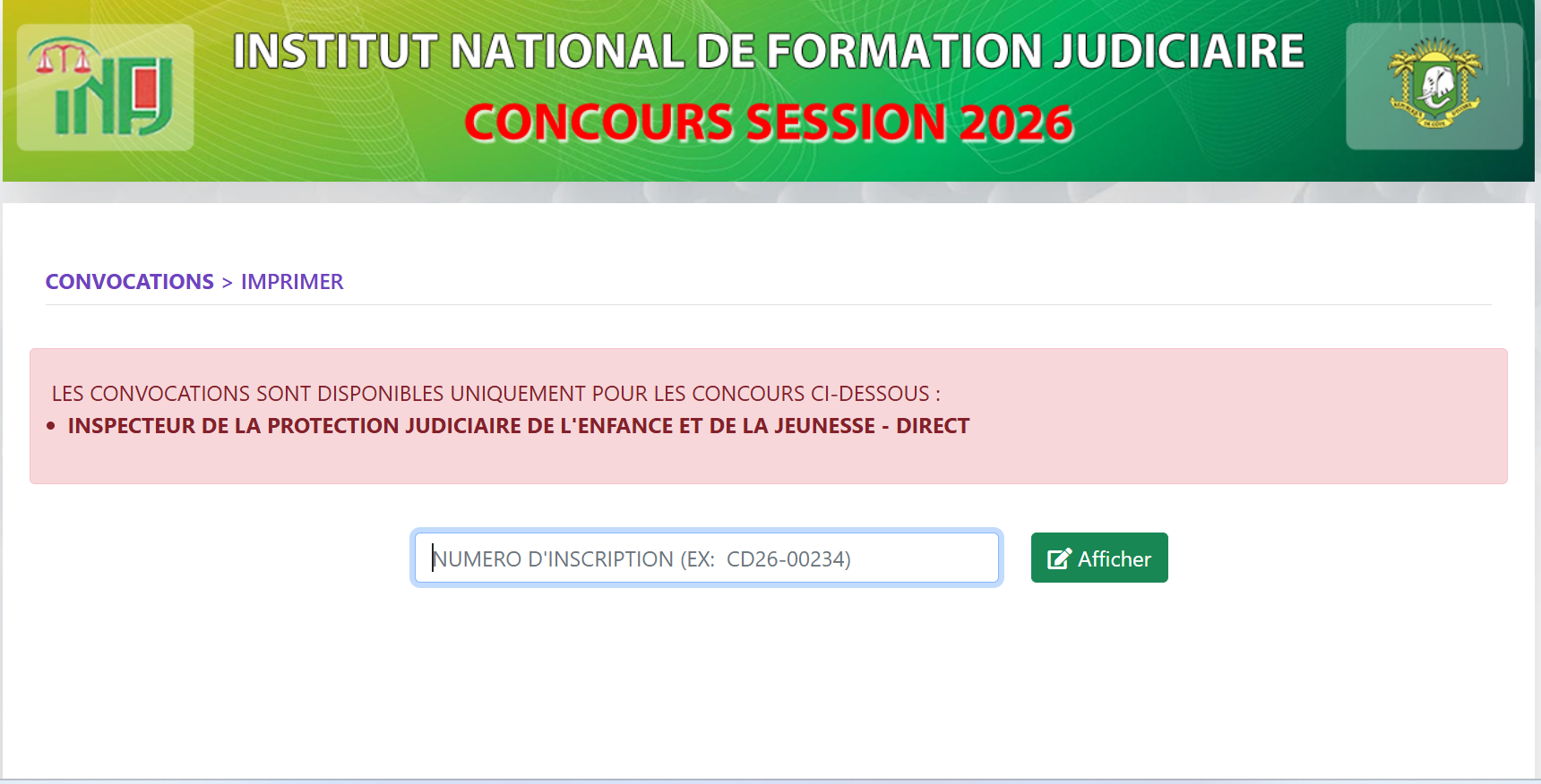 convocations-concours-infj-2026-disponibles