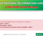 retrait-convocation-INFJ-2026-en-ligne-numero-d-inscription